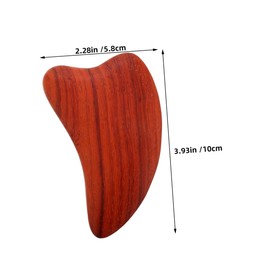 Healeved Wooden Facial Neck Massager Board Set Natural Wood Massage Equipment Multipurpose Scraping Tool Face Scraping Massager