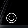 World Design Smile Face Car Decal/Sticker