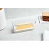 Mintrico Butter Dish with clear lid cover air tight dishwasher