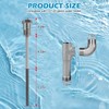 Powered Anode Rod Compatible with Bradford White Water Heater, Titanium