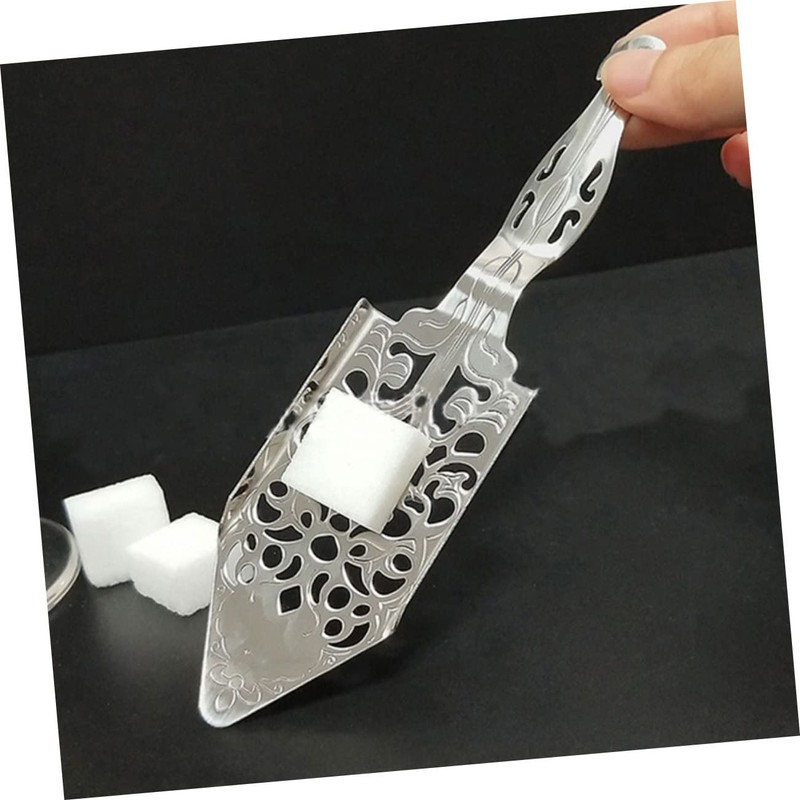 Alipis 2pcs Absinthe Spoon Mesh Strainer Stainless Steel Dripper for