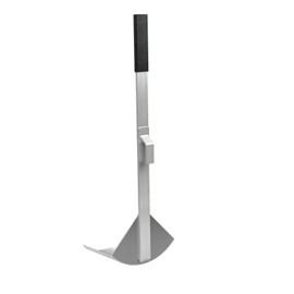 Bon Bucket Scoop Aluminum Material Scoop 6 1/2" x 4 3/4" x 2 1/2" with Clip On Handle for Masonry and Plaster Work