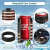 Stepstall 4-in-1 Can Cooler & Bottle Holder with Opener, Double