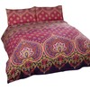 Rapport Asha Duvet Set, Single-Ruby