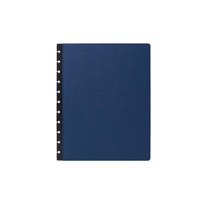 ITSYHPRO Letter Discbound Journal PU Leather Covers(1 Pair) Compatible with