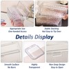 FYRLFB Clear Jewelry Storage Box, Acrylic Bracelet Organizer Holder with