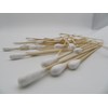 Cleanmo 100 Count 6" Cotton Swabs with wodden handle.Gun cleaning