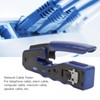 RJ45 Crimping Tool Multifunctional Ethernet Crimper Cutter Stripper for Cat5