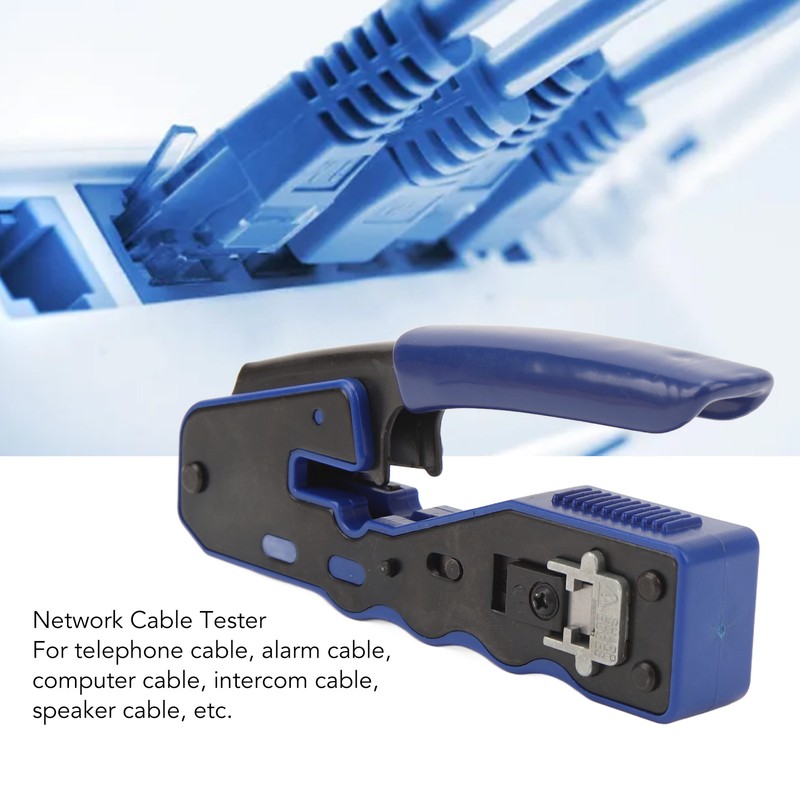 RJ45 Crimping Tool Multifunctional Ethernet Crimper Cutter Stripper for Cat5