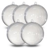 Plastic Ball A502166 Transparent 120 mm Pack of 5 Plastic