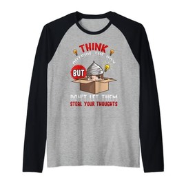 Tin Foil Hat Conspiracy Theory - Aluminium Foil Hats Raglan Baseball Tee