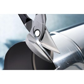 Bessey D416-280L Left Cutting HSS Punch Snips, Purple/Grey