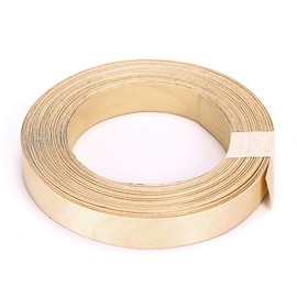 Skelang Maple Wood Veneer, Edging Tape, Iron-on Veneer for Shelf, Wardrobe, Door Frame, Desktop, 19mm×15m
