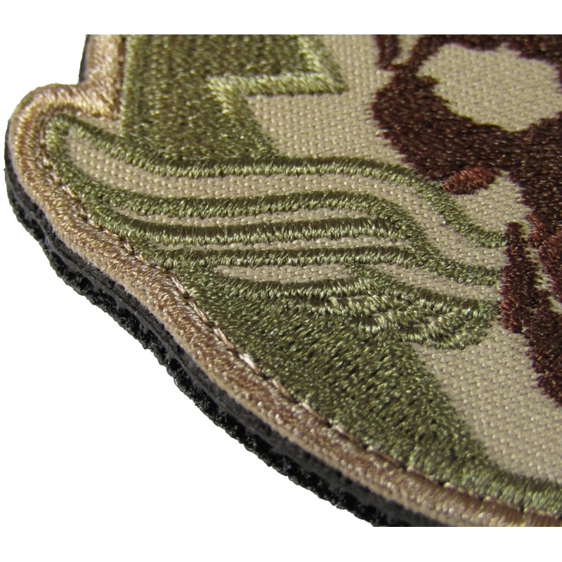 Velcro Patch Metal Gear OUTER HEAVEN Skull Skull (Mud)