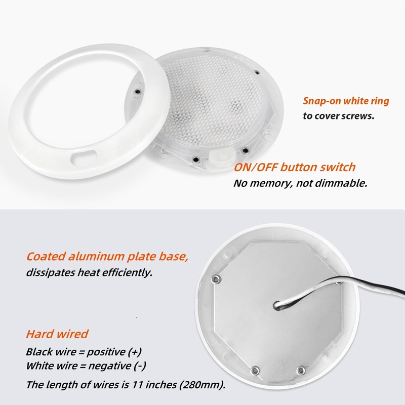 Dream lighting RV Lights 12 Volt RV Interior LED Cabinet