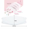 Basic Standard Mask, Non-Woven Blood Color, QUEEN 3D Lipstick, Comfortable,
