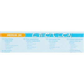 Efalock Professional Emotion Vinyl Gloves Size M Powder Free Pack of 1 (1 x 100 Items)