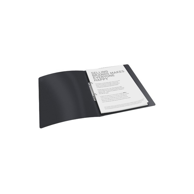 Esselte 2 Ring Binder, PP, Holds up to 100 Sheets,