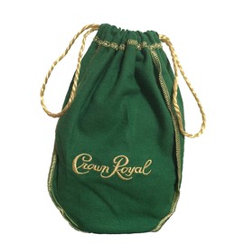 Crown Royal Bag with Drawstring | Green - Apple