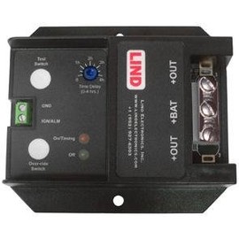 Lind Electronics LPT1230-052 LOW PROFILE SHUTDOWN TIMER, 4HR ADJUSTABLE TIME, SCREW TERMS, 12 VOLTS, 30 AMPS