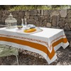 Italian Bed Linen Panama Digital Printed Tablecloth, 150x180cm, TV24, TV