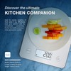 Bisonbody Digital Food Kitchen Scale with Smart App – Large