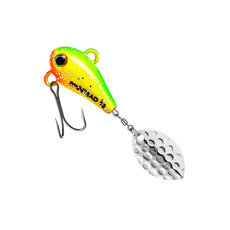SpinMad Jigspinner Green Lemon Fishing Lure 6g x 1