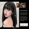 GAIBMAX - Pelucas para mujer cabello aspecto natural, peluca de
