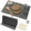 Sisher Large Stone Dish Drying Mat For Kitchen Counter,Quick Dry