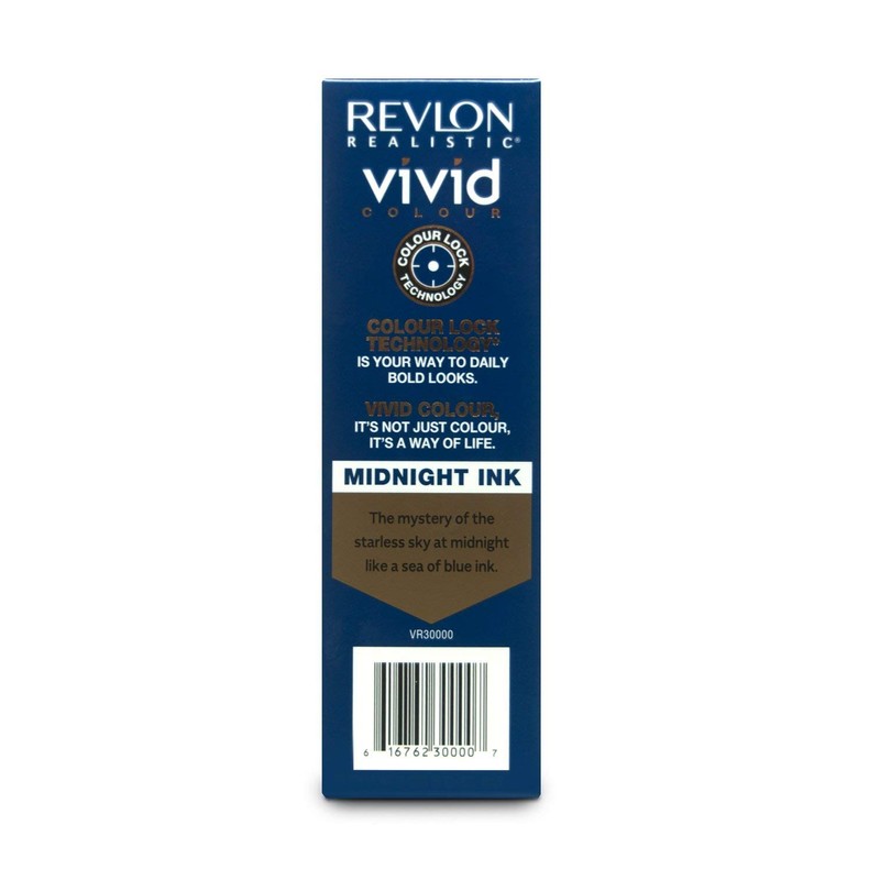Revlon Realistic Vivid Permanent Hair Colour Cream, Midnight Ink