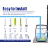 Green Expert 1/3HP Submersible Sump Pump with Unique Flow Sensor