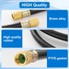 3/8’’ Vacuum Refrigerant Hose, High Flow Charging Hose 3/8 x