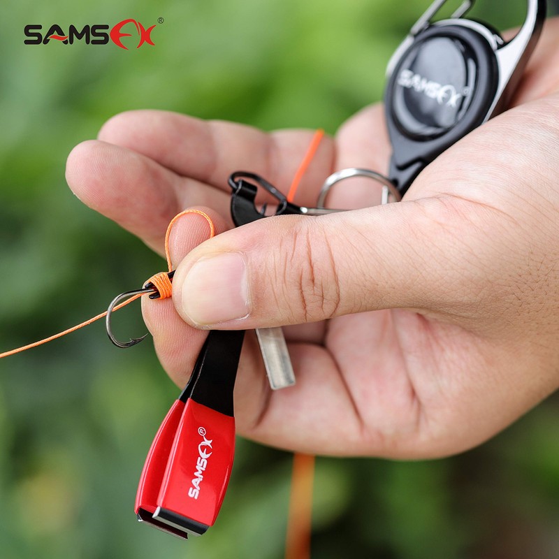 SAMSFX Fishing Pliers, Muti-Function Fly Fishing Tools, 8" Saltwater Resistant