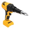 Oreilet Cordless Rivet Gun, 3.2‑4.8mm Brushless Portable Electric Rivet Tool,