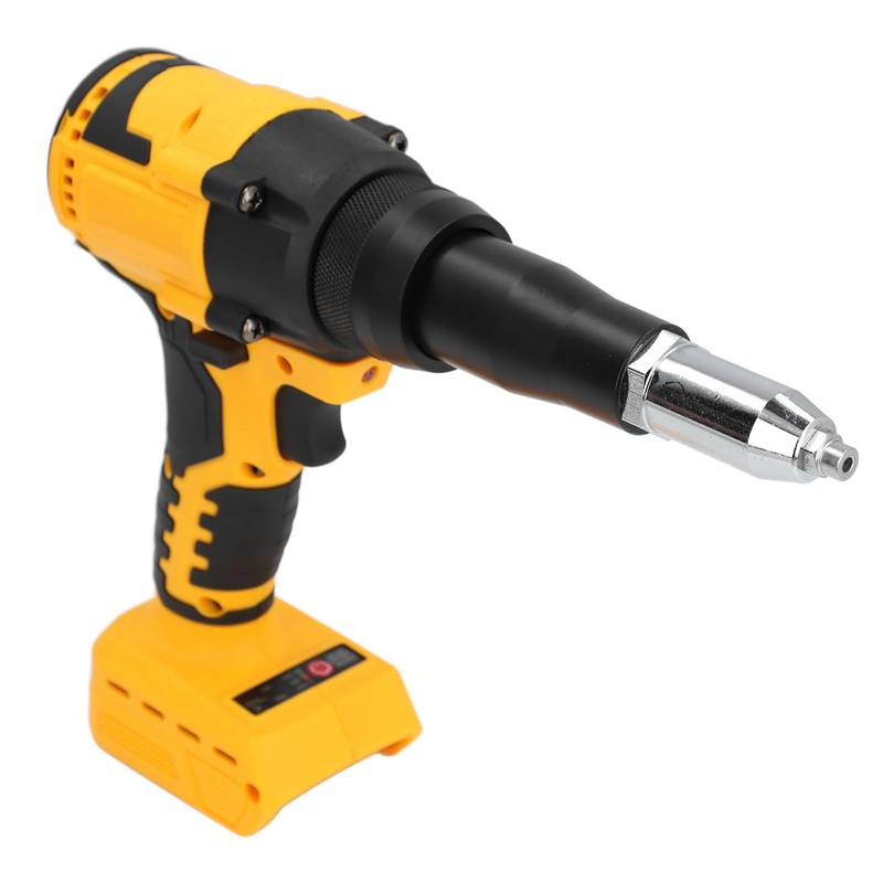 Oreilet Cordless Rivet Gun, 3.2‑4.8mm Brushless Portable Electric Rivet Tool,