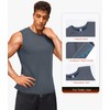 Junlan Sauna Shirt for Men - Waist Trainer Sweat Vest