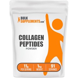 Bulksupplements Pure Hydrolyzed Collagen (Bovine) Powder (1 Kilogram) by BulkSupplements