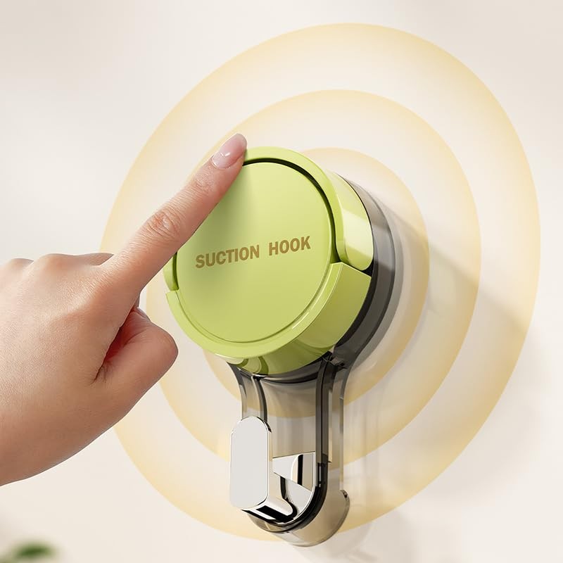 HOME&I Suction Cup Hooks – Heavy Duty, Waterproof & Reusable