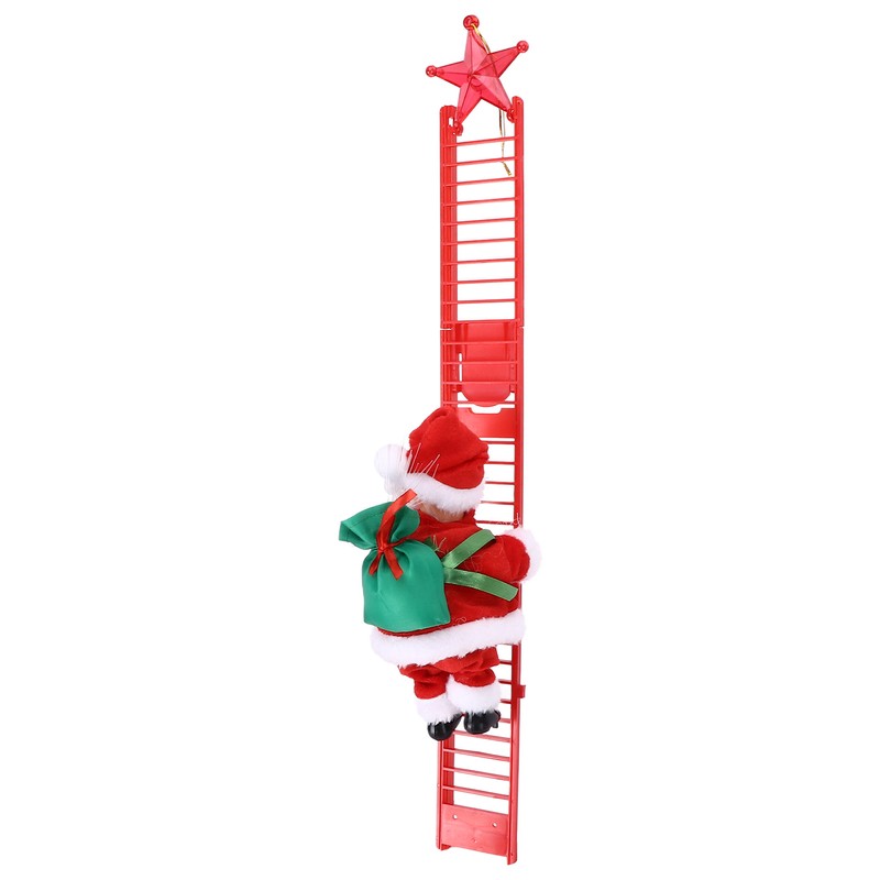 Electric Climbing Ladder Decoration Christmas Tree Hanging Pendant Festival Ornament