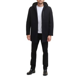 KENNETH COLE Men's Midweight Jacket, Quilted Black, X-Large