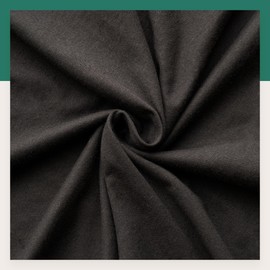 VelvetHome Fitted Sheet, 120 x 200 cm, 100% Combed Cotton, Made in the EU, Jersey Bed Sheet for Mattress Height up to 25 cm, Premium Quality, Beautiful Colours, Black