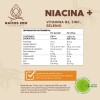 Niacina Vitamina B2 Zinc Selenio 120 Cápsulas Raíces Zen Super