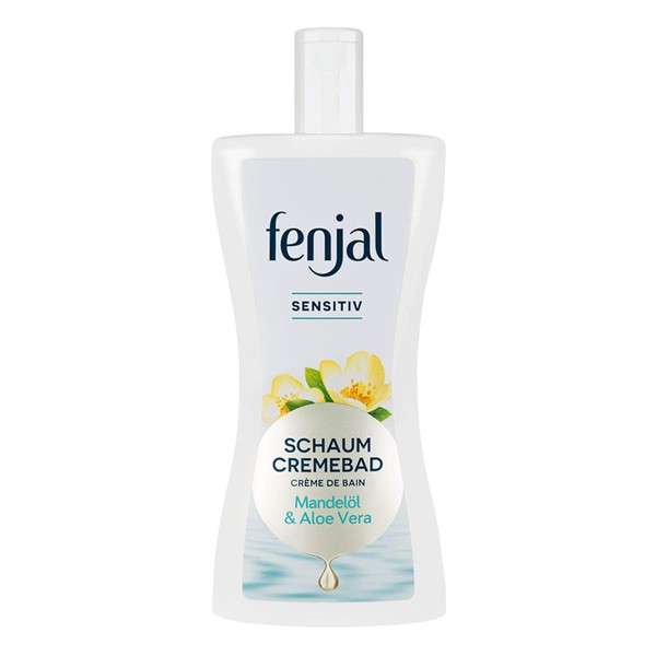 Fenjal Foam Cream Bath Sensitive Almond Oil and Aloe Vera 400 ml