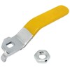 Iron Steel Ball Valve Handle for 1 Inch Ball Valve,Reverse