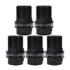 5Pcs/set PVC Aquarium Water Pipe Joint Straight Tube Connector Fish