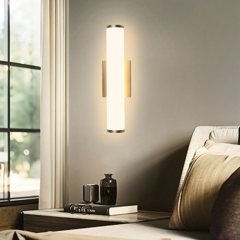 Kalium 16in Modern Wall Sconces, Dimmable Bathroom Vanity Lights, 3000K