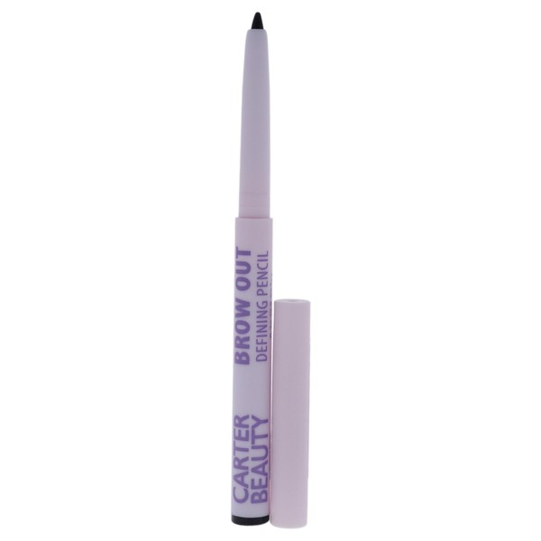 Carter Beauty Brow Out Eyebrow Pencil - Glides Smoothly Over The Skin - Comes With A Fine Tip - To Create Professional-Looking Brows - For Even, Long Lasting Colour - Extra Dark - 0.007 Oz
