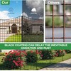 10 Panels No Dig Dog Fence Outdoor for Yard, 48