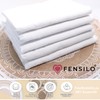 FENSILO Molleton Cloths, Pack of 5 Flannel Nappies Made of