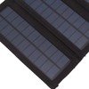 50W Portable Solar Panel Bag Monocrystalline Silicon 5 Folding Solar